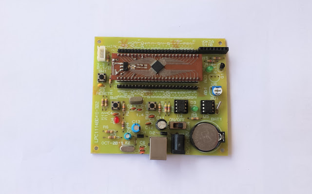 Making A DIY LPC1114 ARM Cortex-M0 Experimental Board At Home