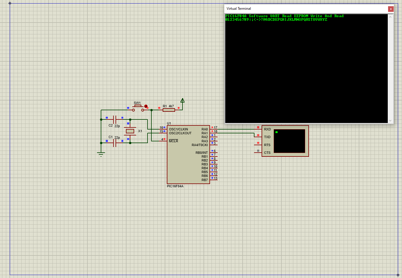 PIC16F84A EEPROM Reading And Writing Example Using XC8